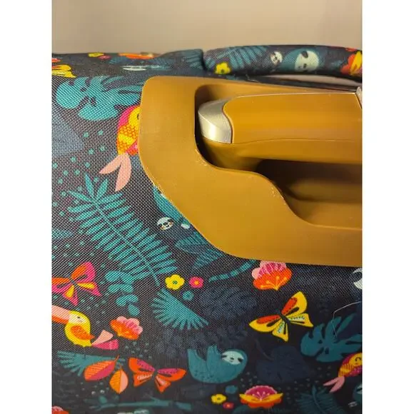 Lily Bloom Luggage 24" Expandable Sloth To Me Navy - Picture 8 of 11